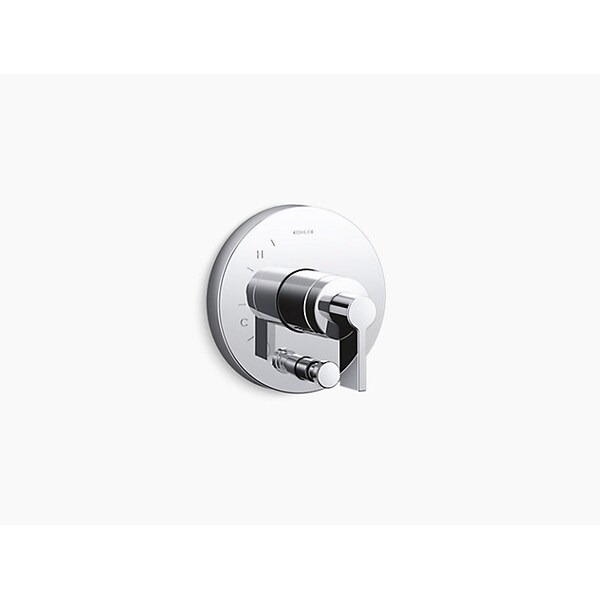 Shower Valve Trim W/ Diverter & Lever Handle, Valve Not Included